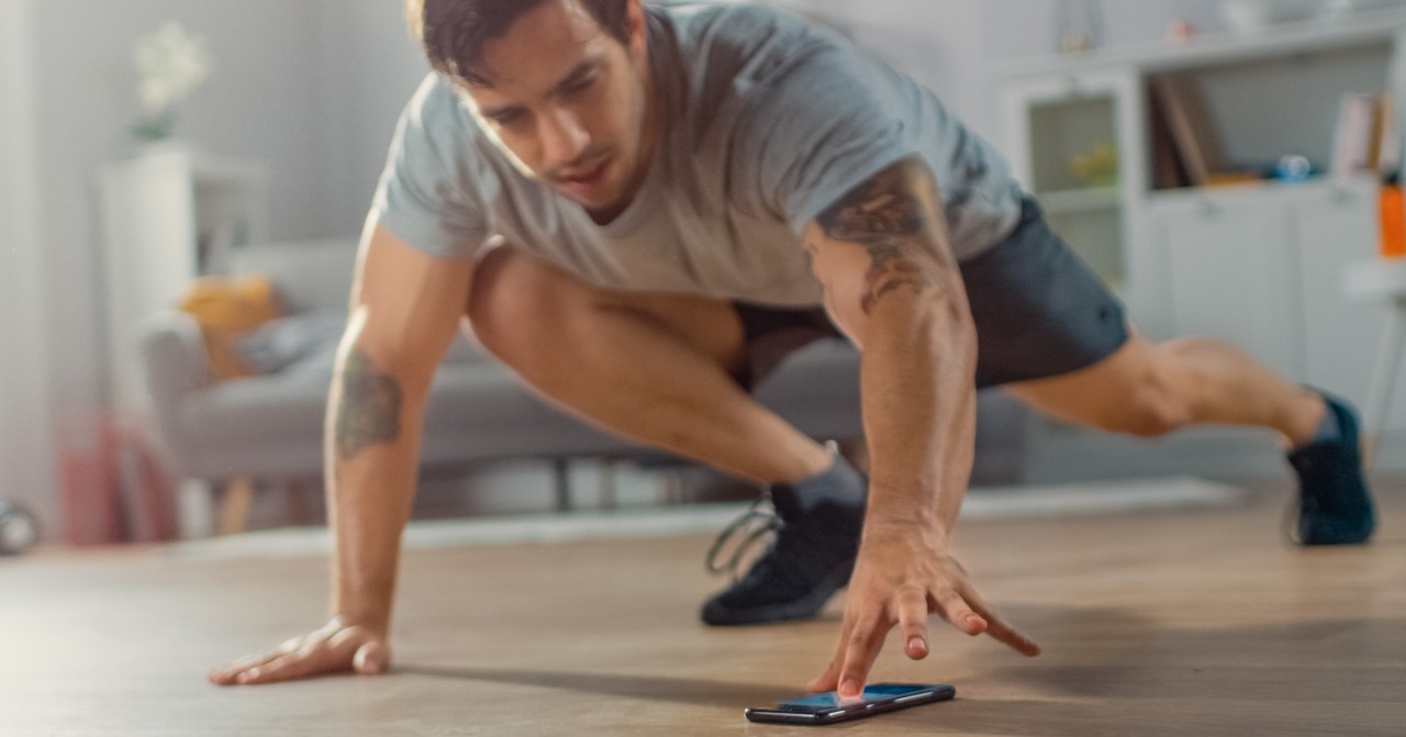 Faça exercícios físicos no isolamento social